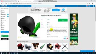 How To Get A Free Dominous In Roblox